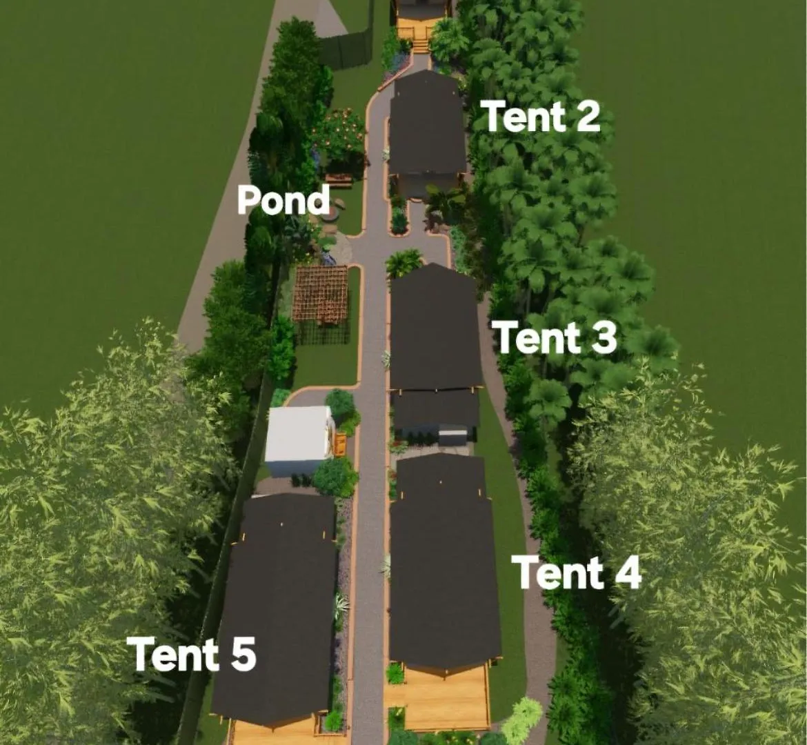 Lyxtält Jardin Al Bosque-Glamping Hotell San Juan